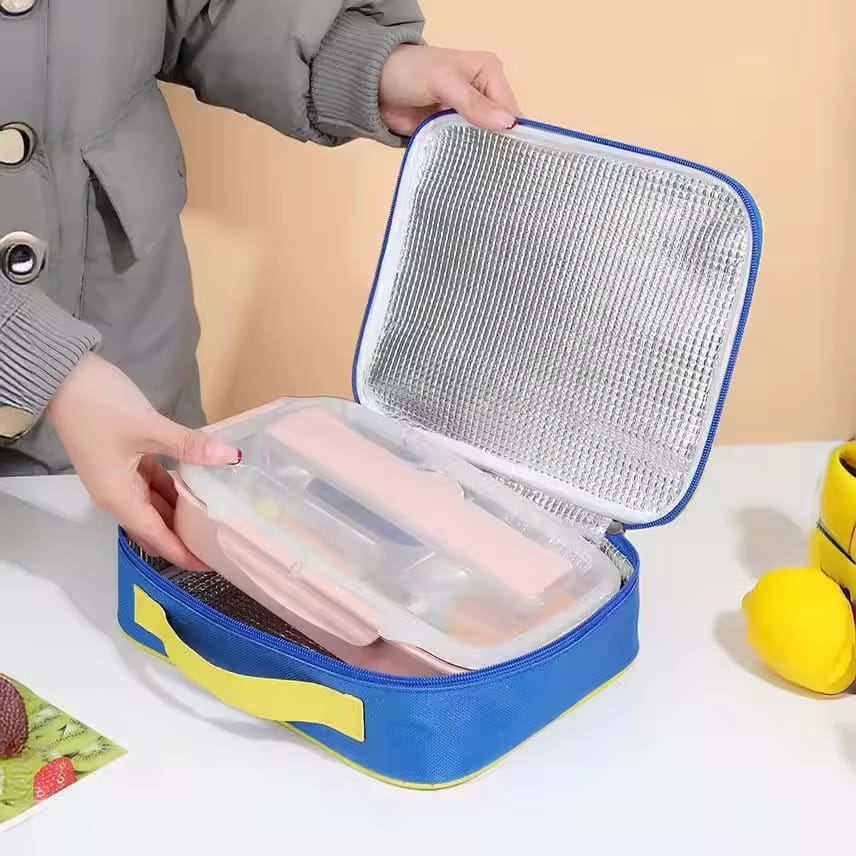 Animated School Thermal Lunch Bag, Cute Large Capacity Lunch Bag, New Style Insulated Kids Lunch Bag Animated School Thermal Lunch Bag, Cute Large Capacity Lunch Bag, New Style Insulated Kids Lunch Bag